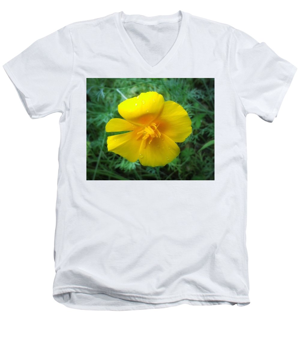 Sunny Bloom - Men's V-Neck T-Shirt