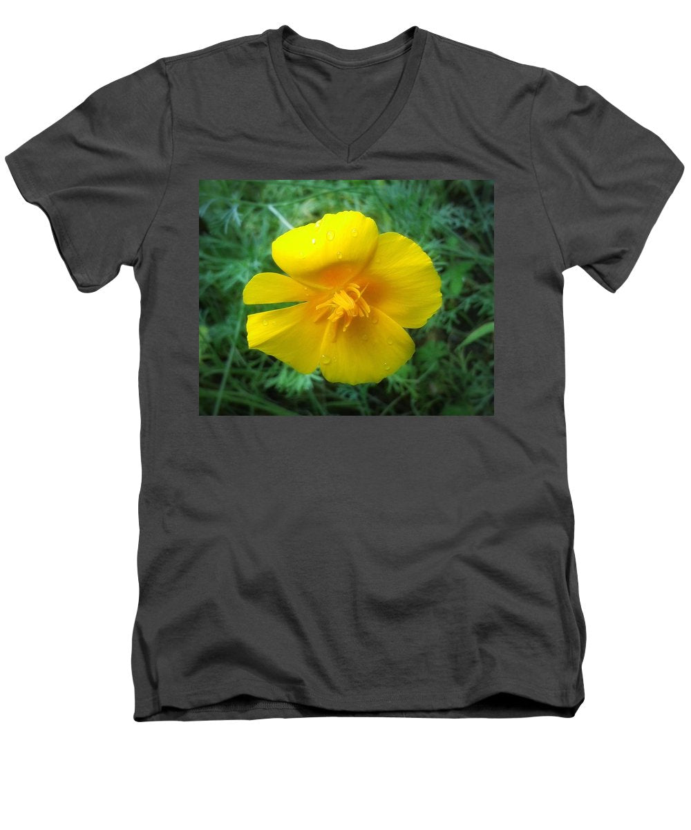 Sunny Bloom - Men's V-Neck T-Shirt