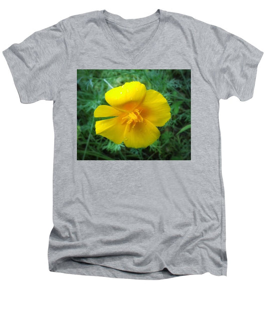 Sunny Bloom - Men's V-Neck T-Shirt