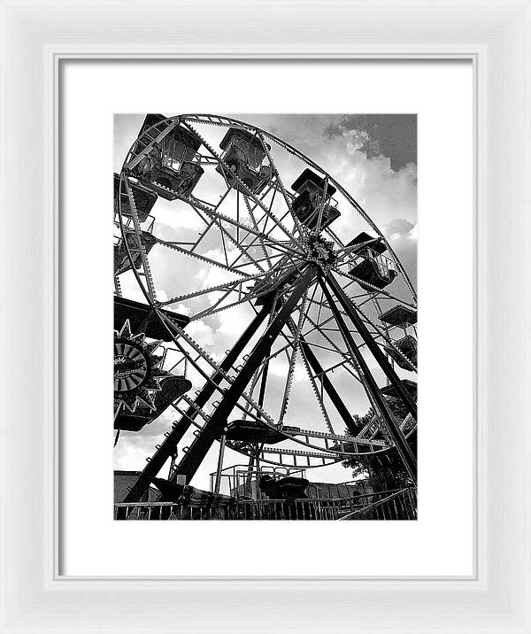 Sunshine Amusement - Framed Print