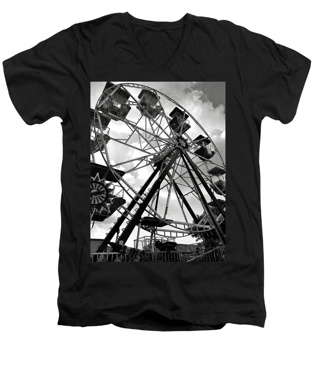 Sunshine Amusement - Men's V-Neck T-Shirt