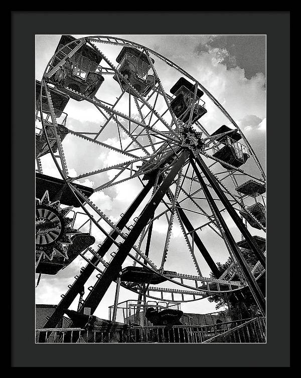 Sunshine Amusement - Framed Print