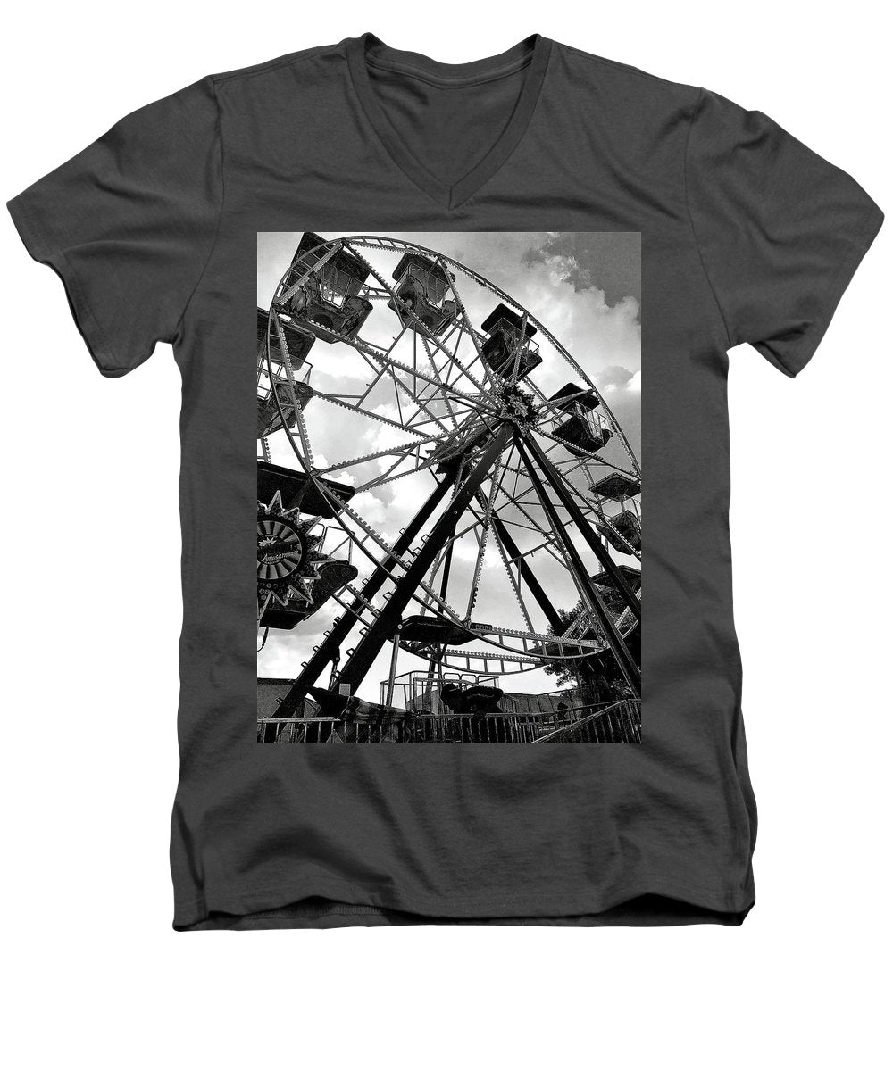 Sunshine Amusement - Men's V-Neck T-Shirt