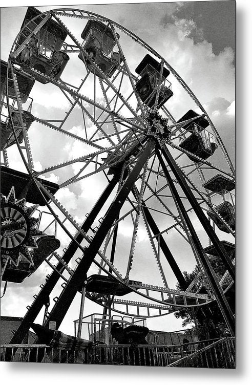 Sunshine Amusement - Metal Print