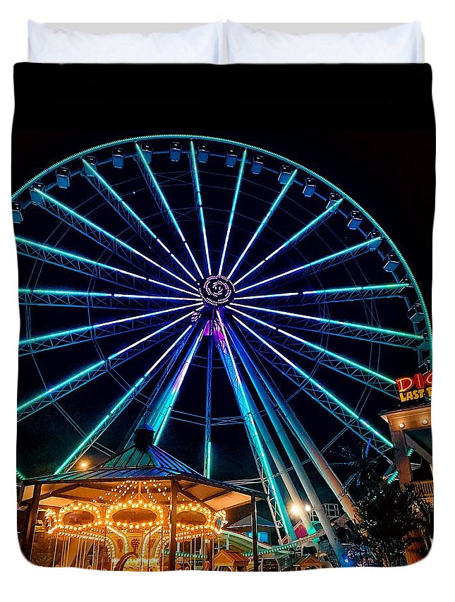 The Island Wheel Color - Duvet Cover