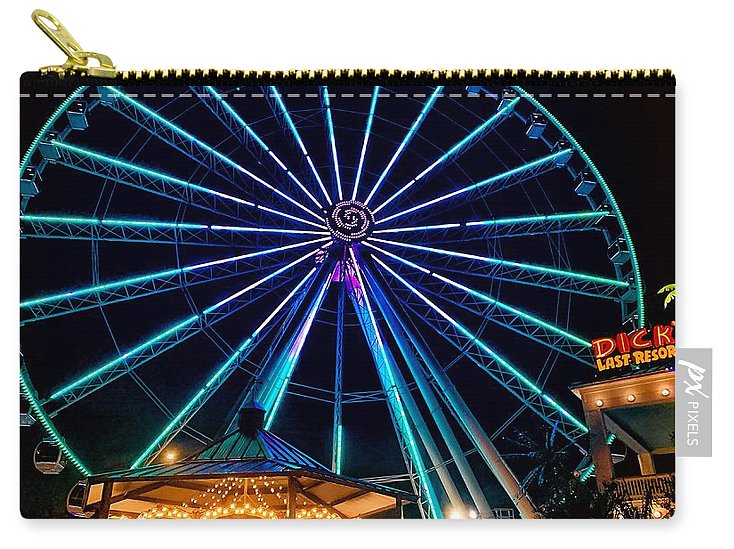 The Island Wheel Color - Carry-All Pouch