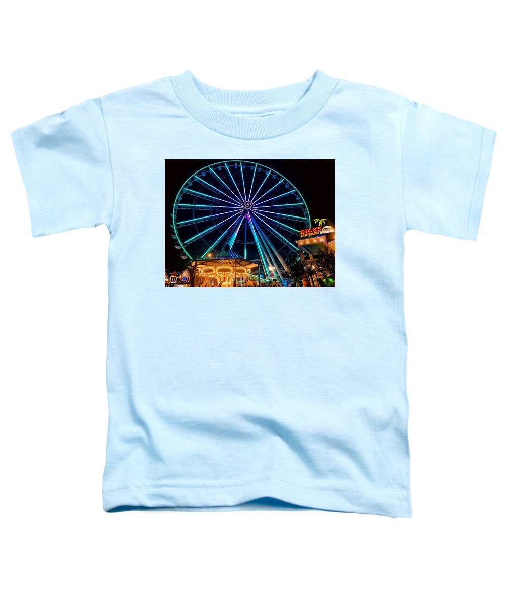 The Island Wheel Color - Toddler T-Shirt