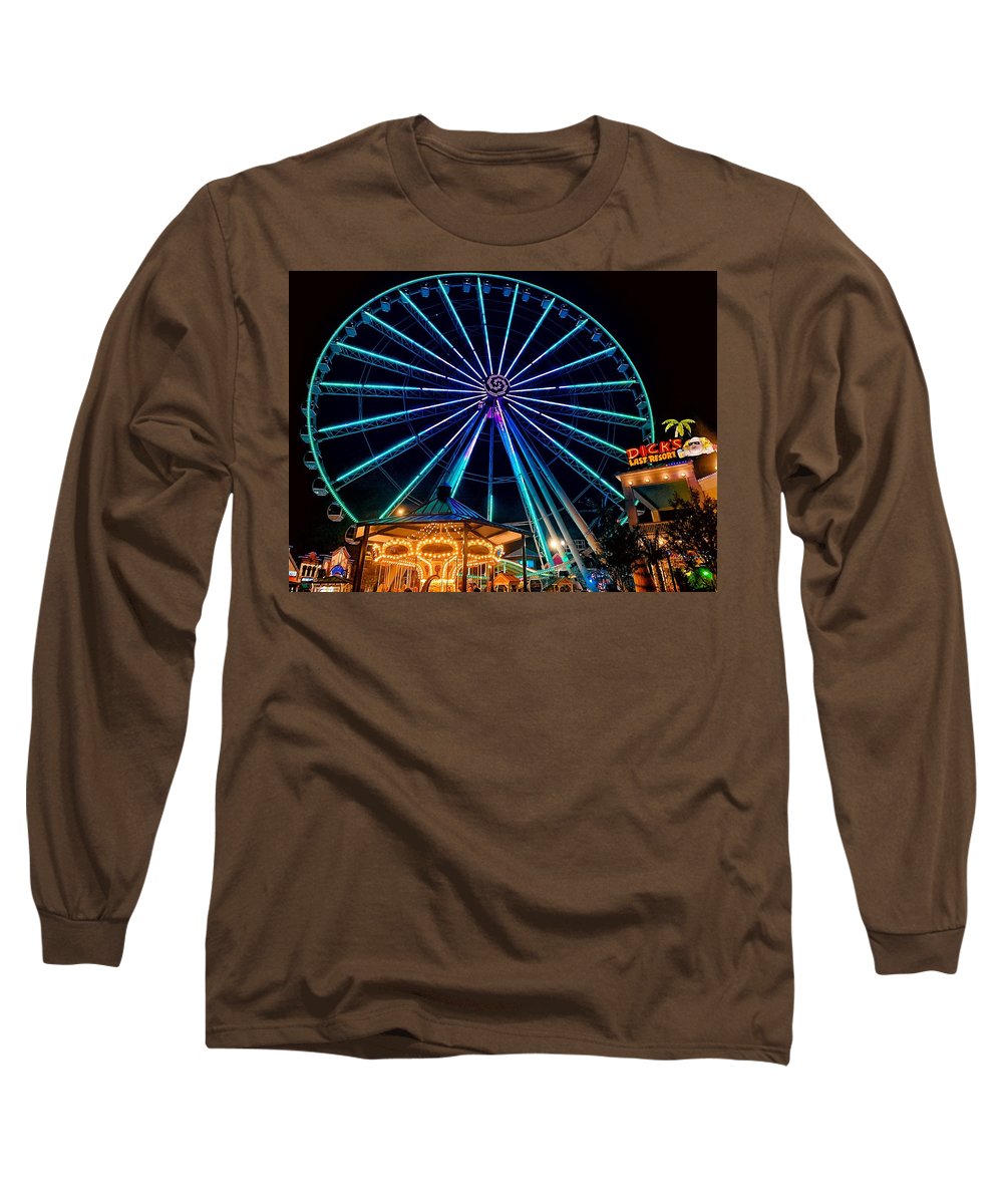 The Island Wheel Color - Long Sleeve T-Shirt
