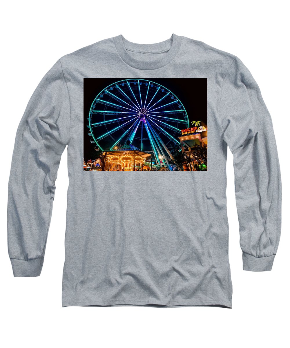 The Island Wheel Color - Long Sleeve T-Shirt