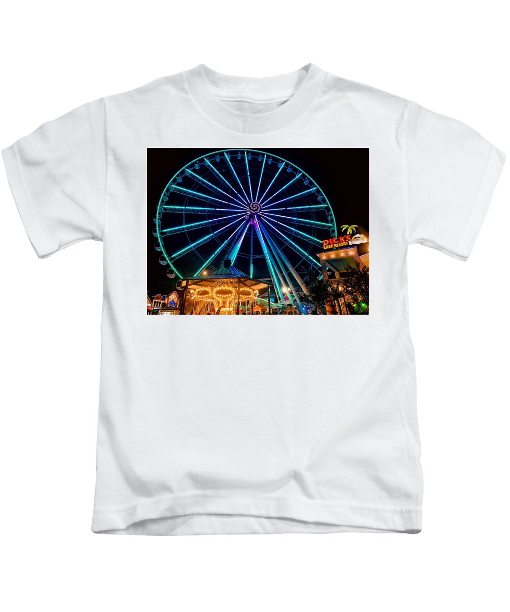The Island Wheel Color - Kids T-Shirt