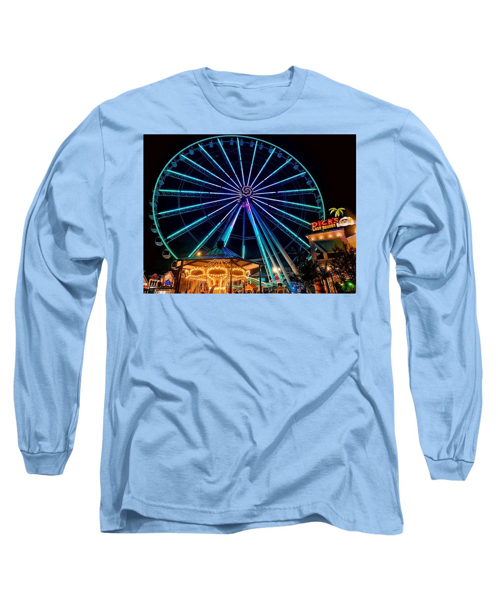 The Island Wheel Color - Long Sleeve T-Shirt