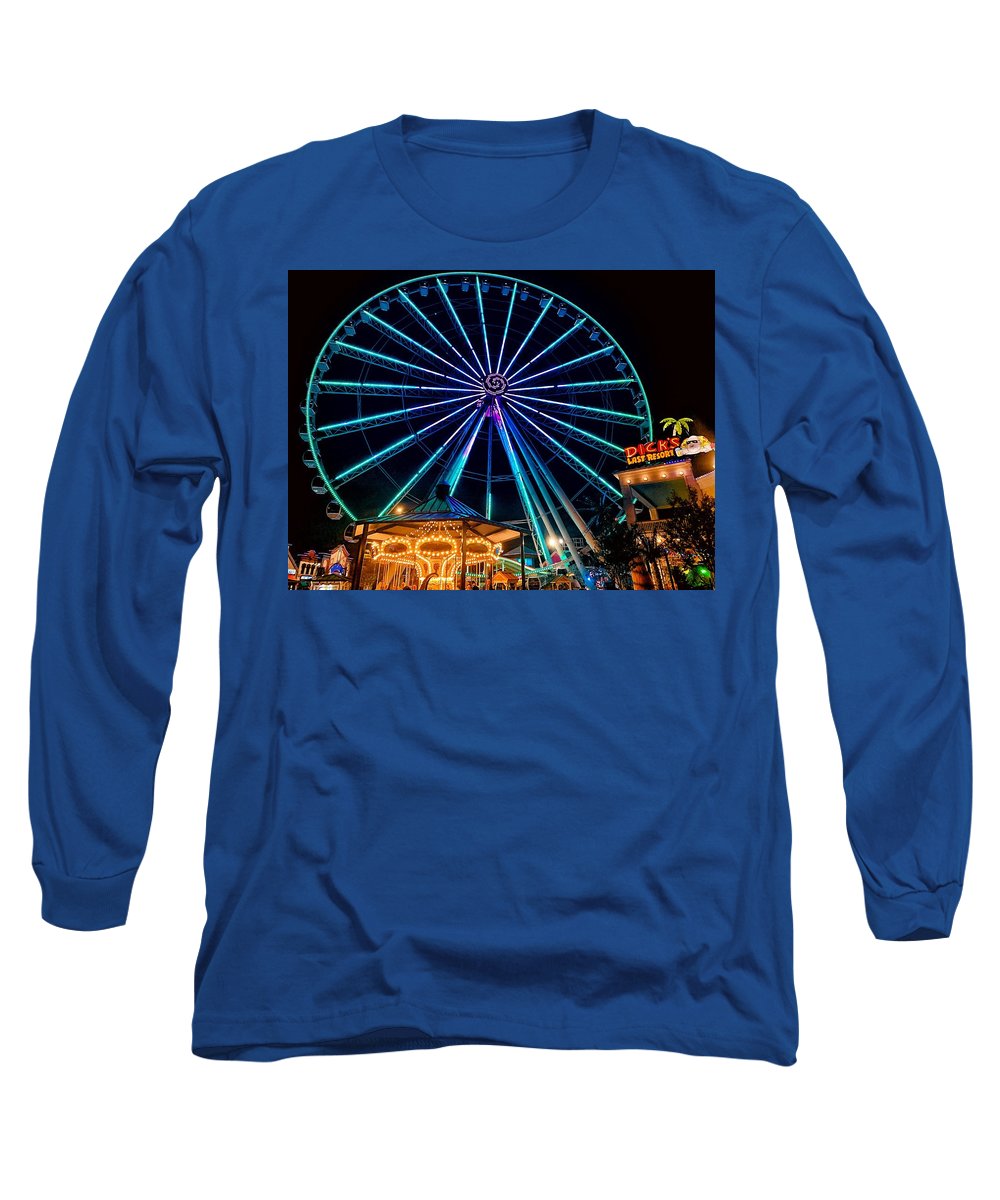 The Island Wheel Color - Long Sleeve T-Shirt