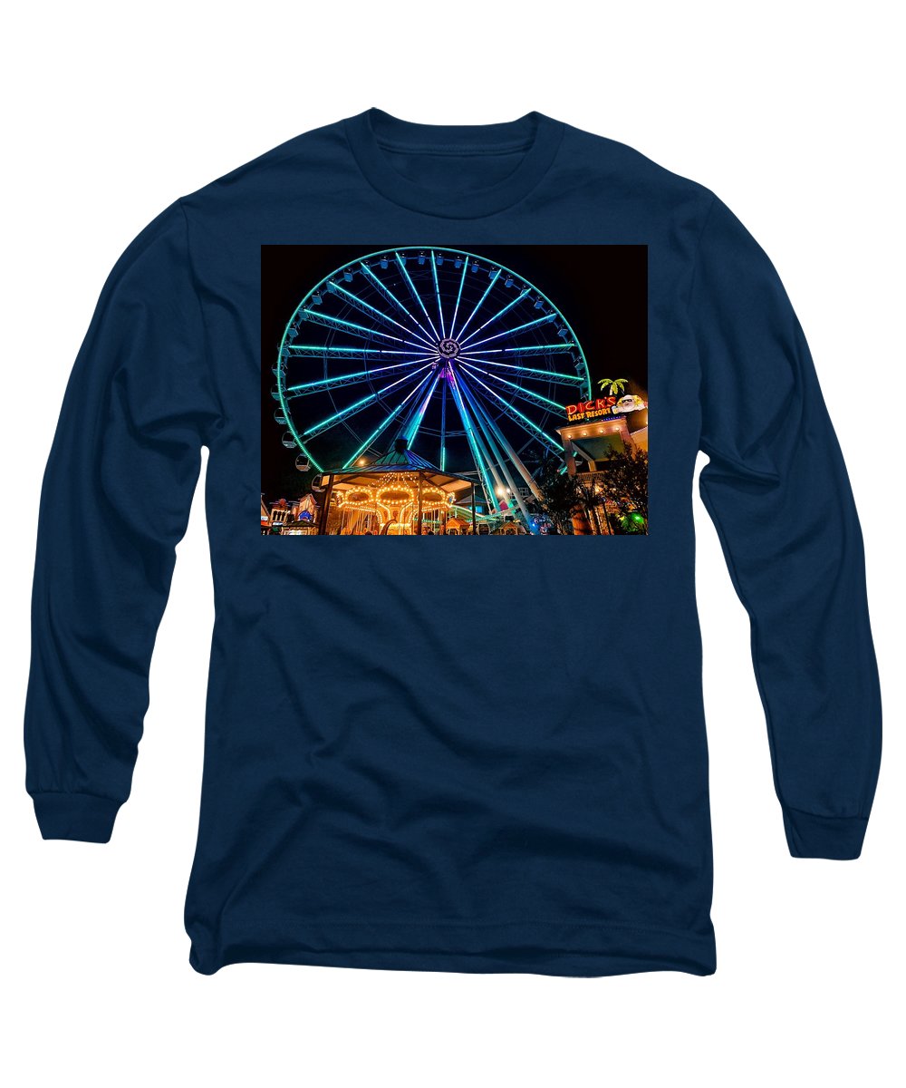 The Island Wheel Color - Long Sleeve T-Shirt