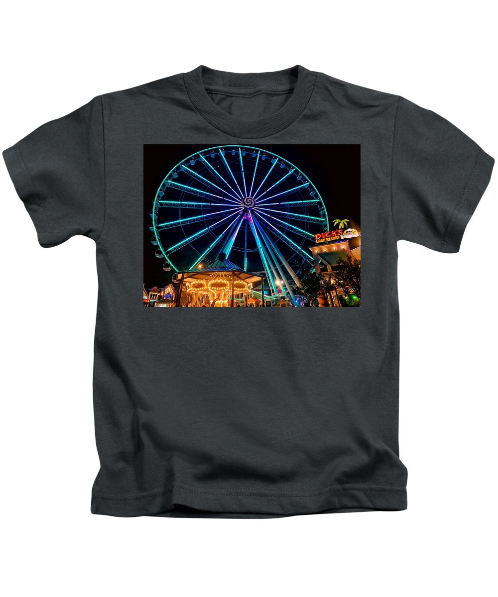 The Island Wheel Color - Kids T-Shirt