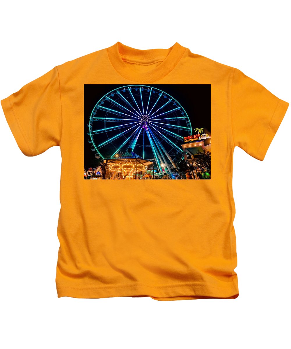 The Island Wheel Color - Kids T-Shirt