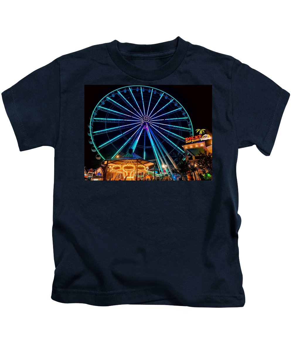 The Island Wheel Color - Kids T-Shirt