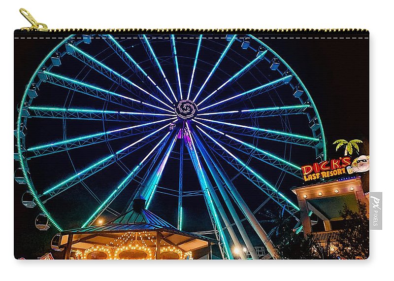 The Island Wheel Color - Carry-All Pouch