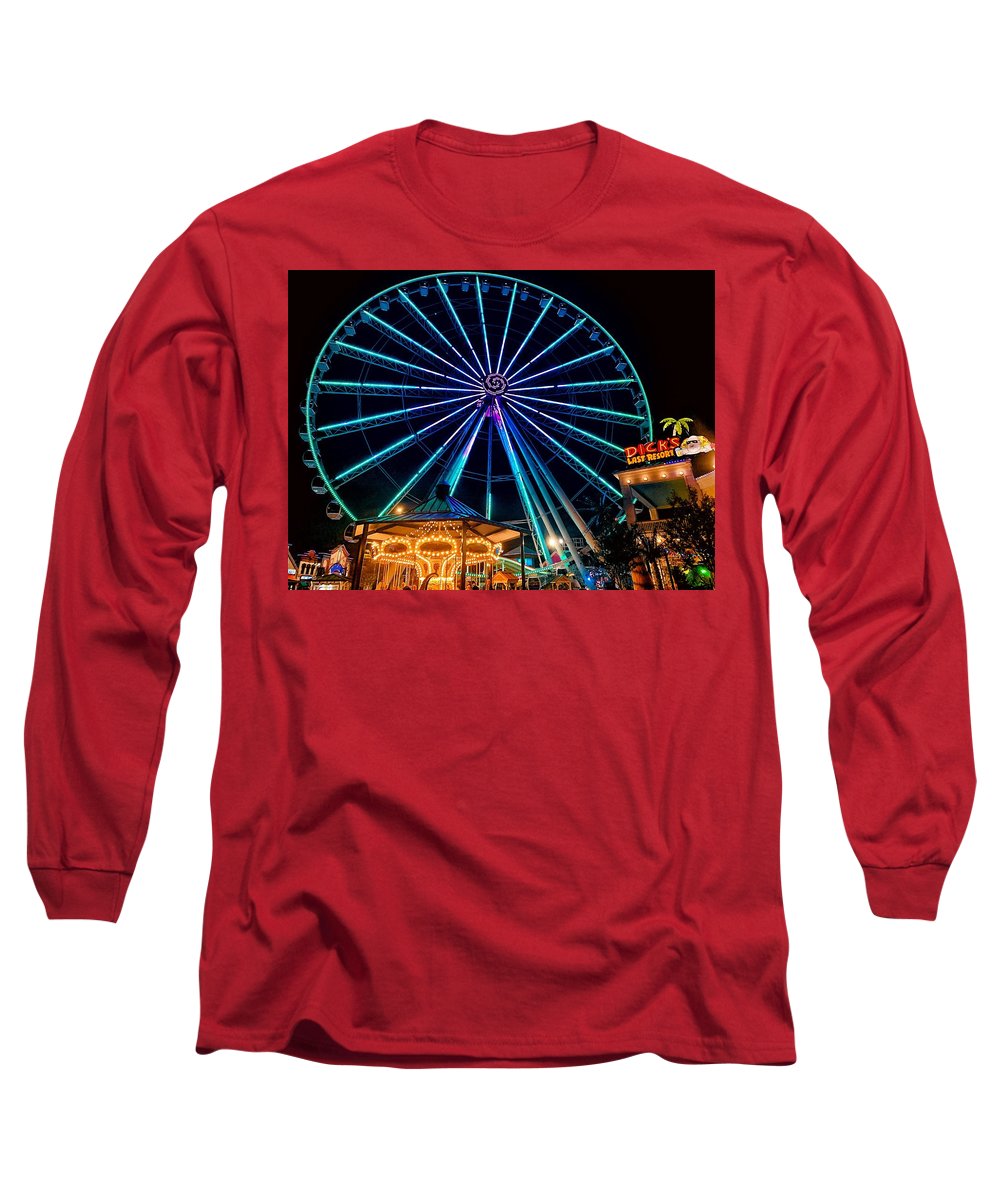 The Island Wheel Color - Long Sleeve T-Shirt