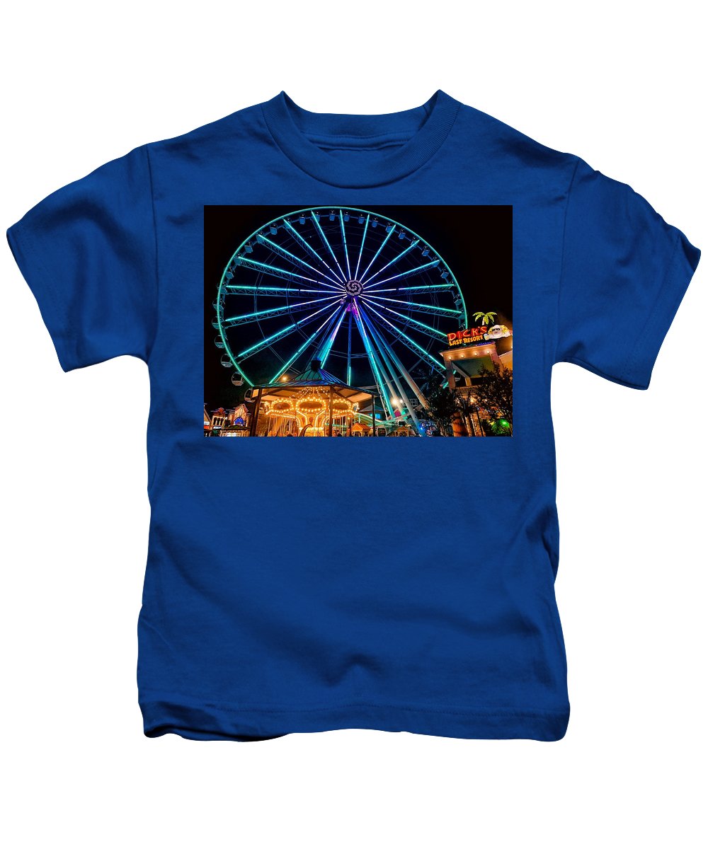 The Island Wheel Color - Kids T-Shirt