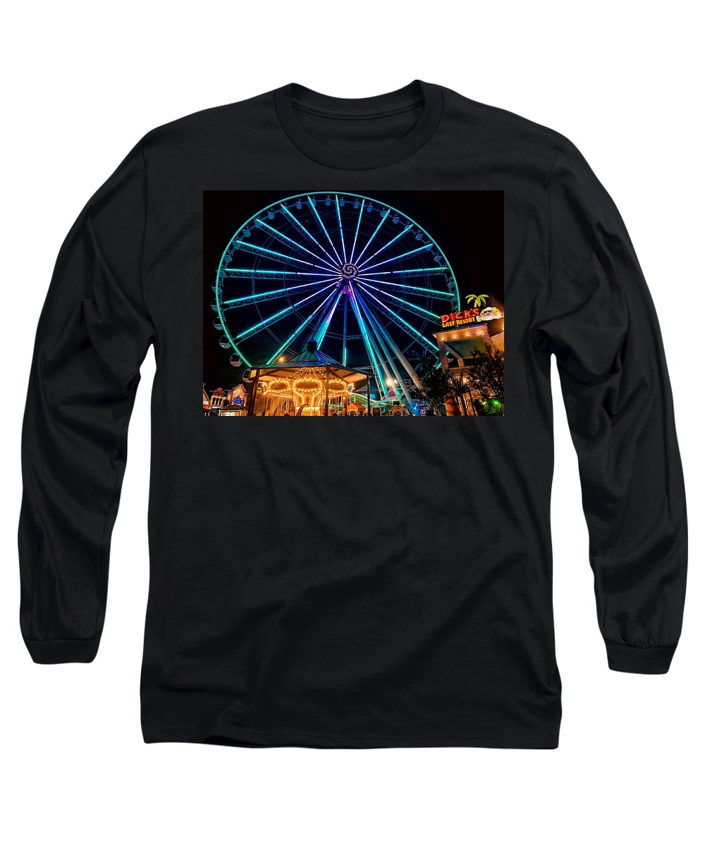 The Island Wheel Color - Long Sleeve T-Shirt
