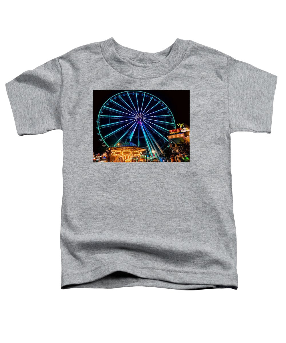 The Island Wheel Color - Toddler T-Shirt