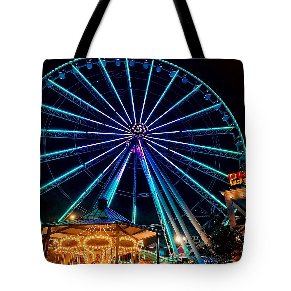 The Island Wheel Color - Tote Bag