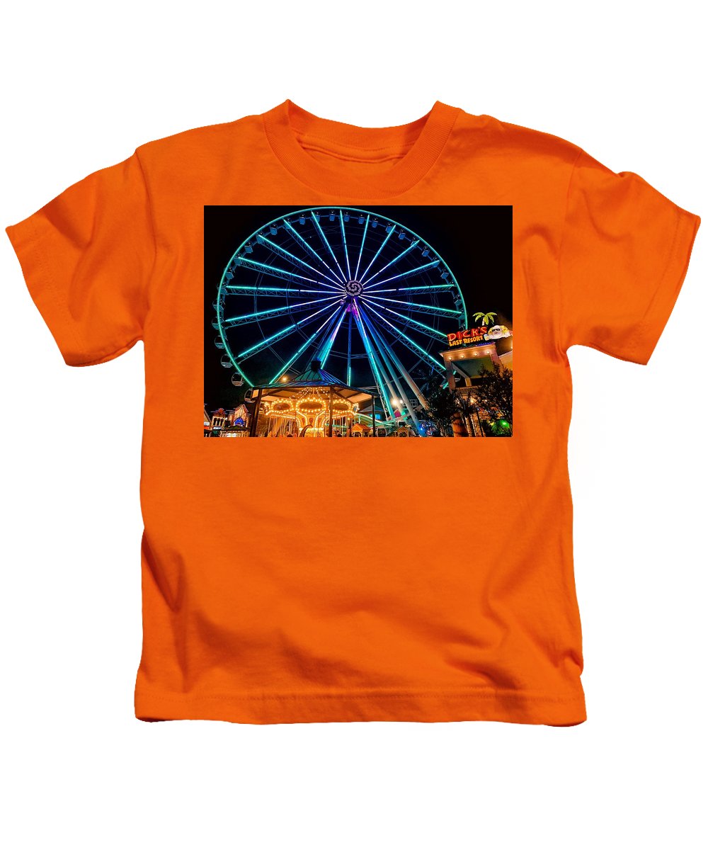 The Island Wheel Color - Kids T-Shirt