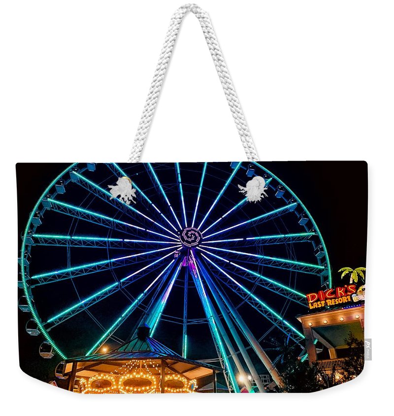 The Island Wheel Color - Weekender Tote Bag
