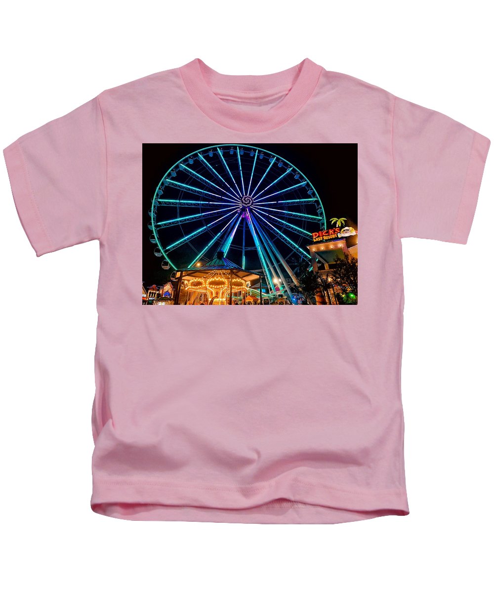 The Island Wheel Color - Kids T-Shirt