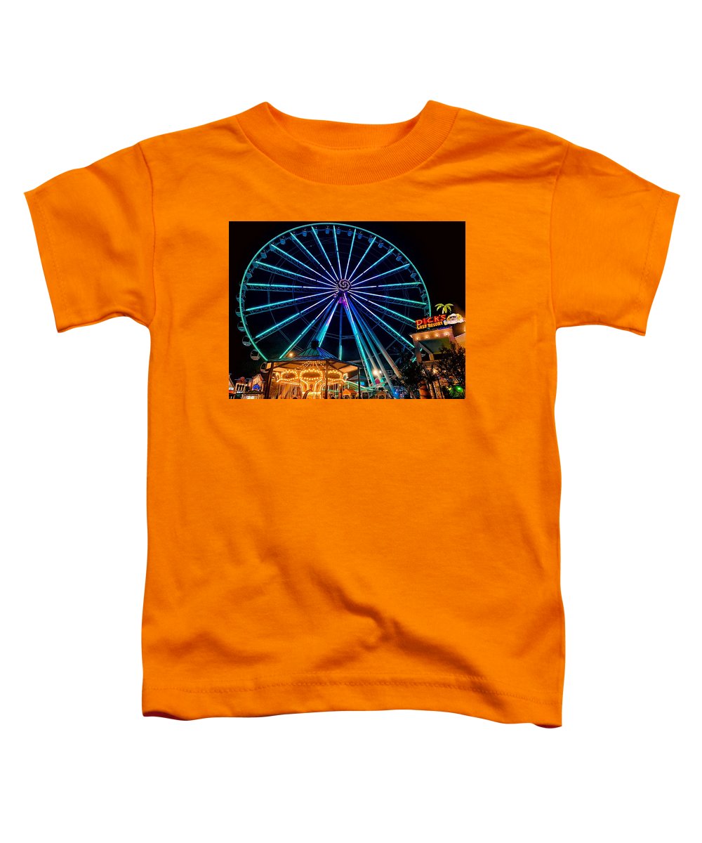 The Island Wheel Color - Toddler T-Shirt