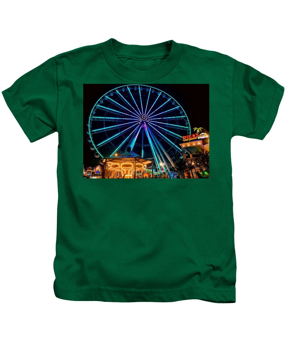 The Island Wheel Color - Kids T-Shirt