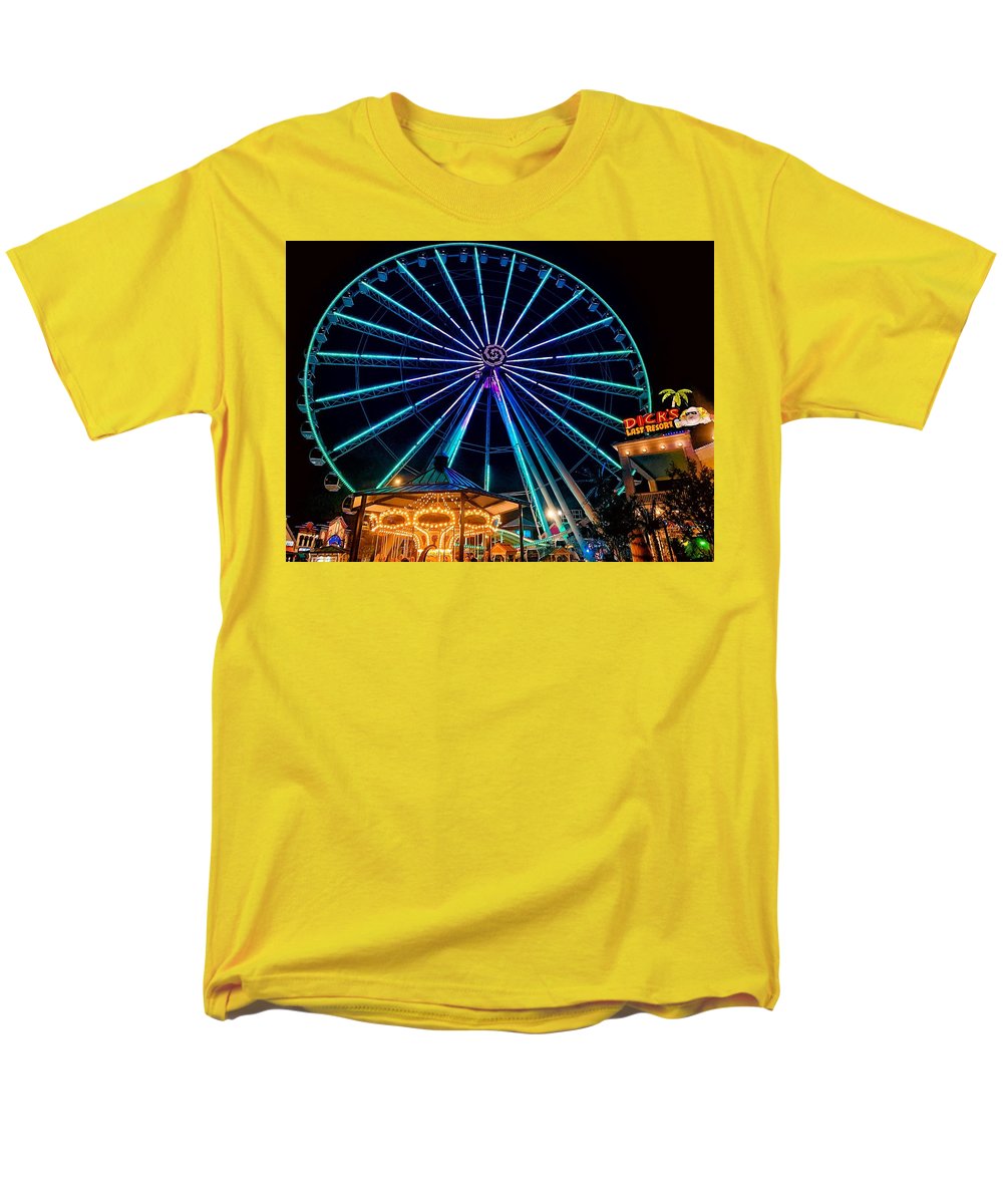 The Island Wheel Color - Men's T-Shirt  (Regular Fit)