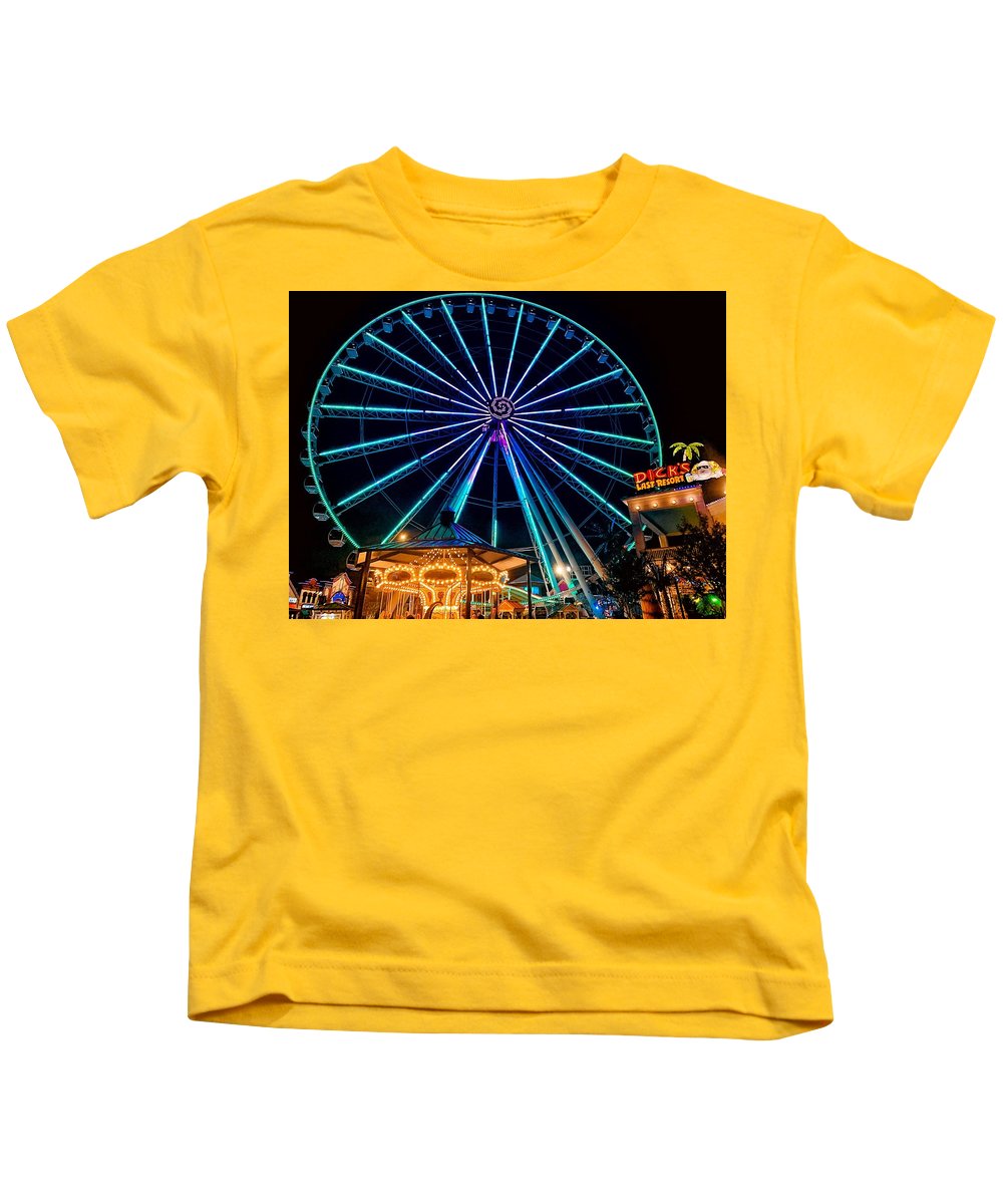 The Island Wheel Color - Kids T-Shirt