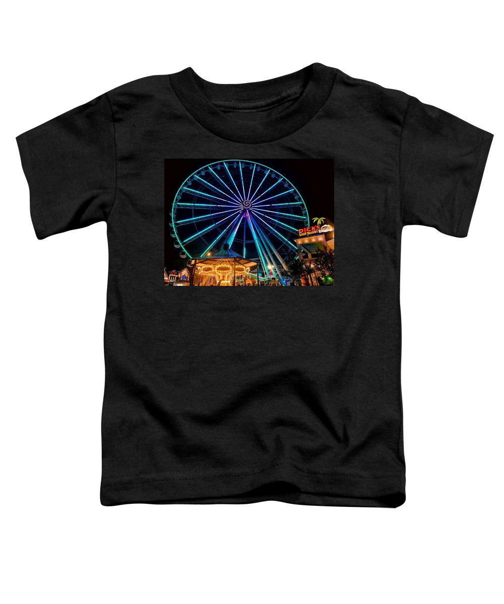 The Island Wheel Color - Toddler T-Shirt