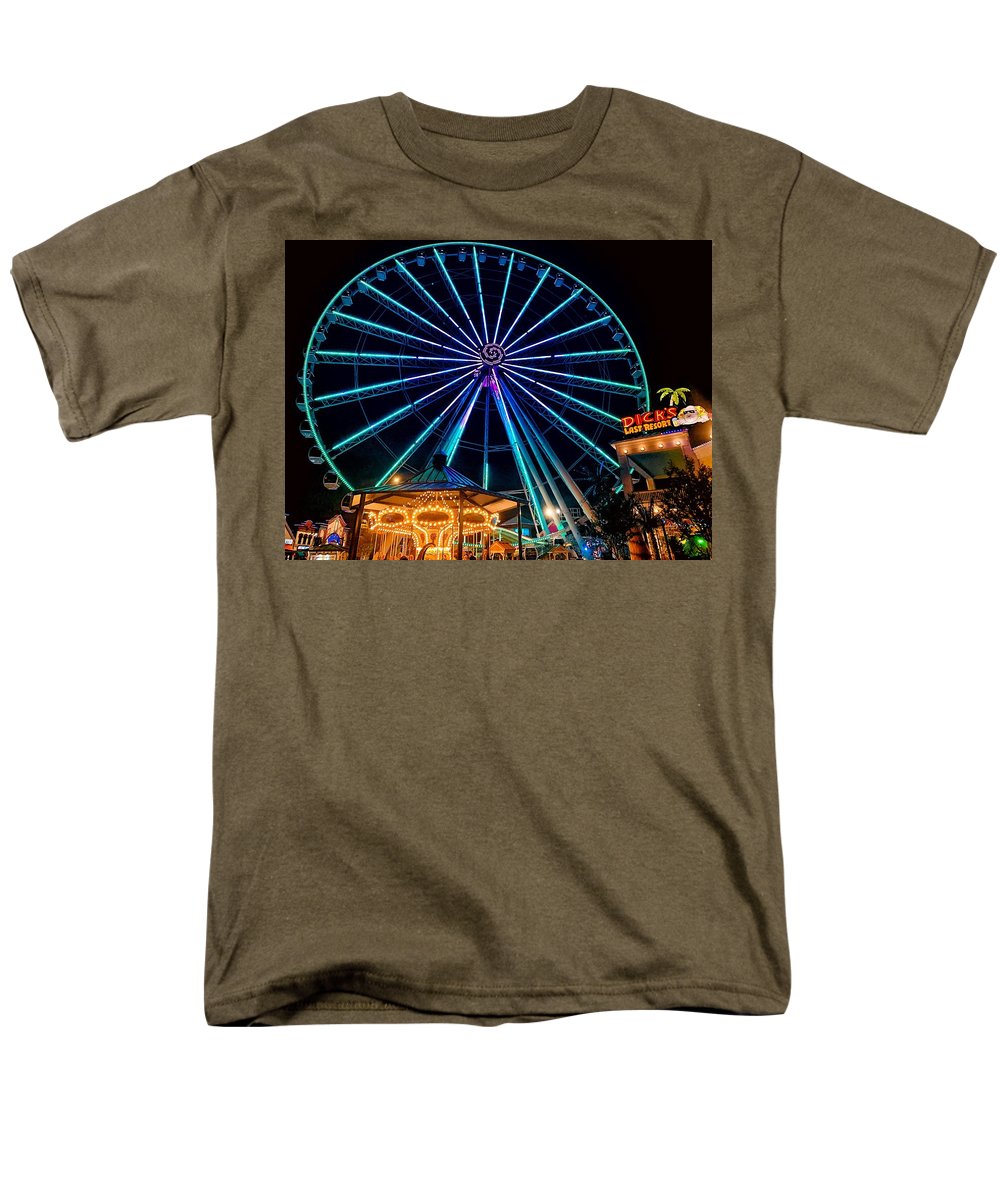 The Island Wheel Color - Men's T-Shirt  (Regular Fit)