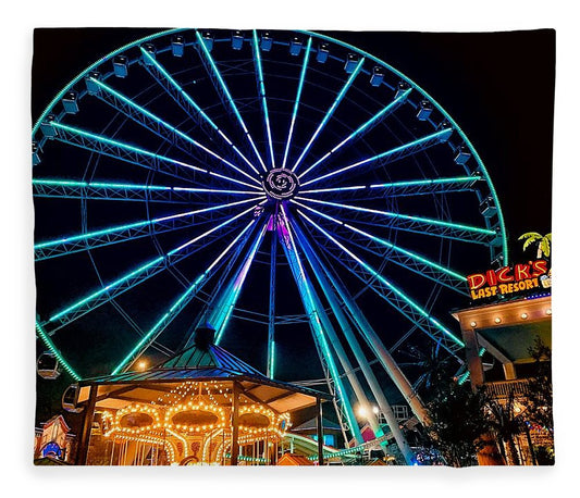 The Island Wheel Color - Blanket