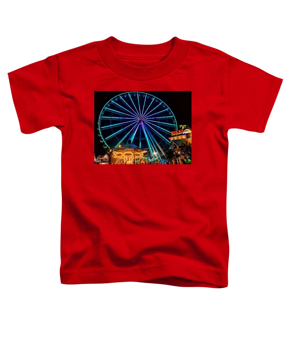 The Island Wheel Color - Toddler T-Shirt