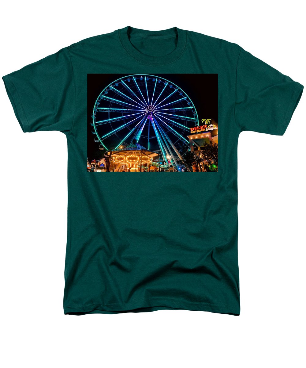 The Island Wheel Color - Men's T-Shirt  (Regular Fit)