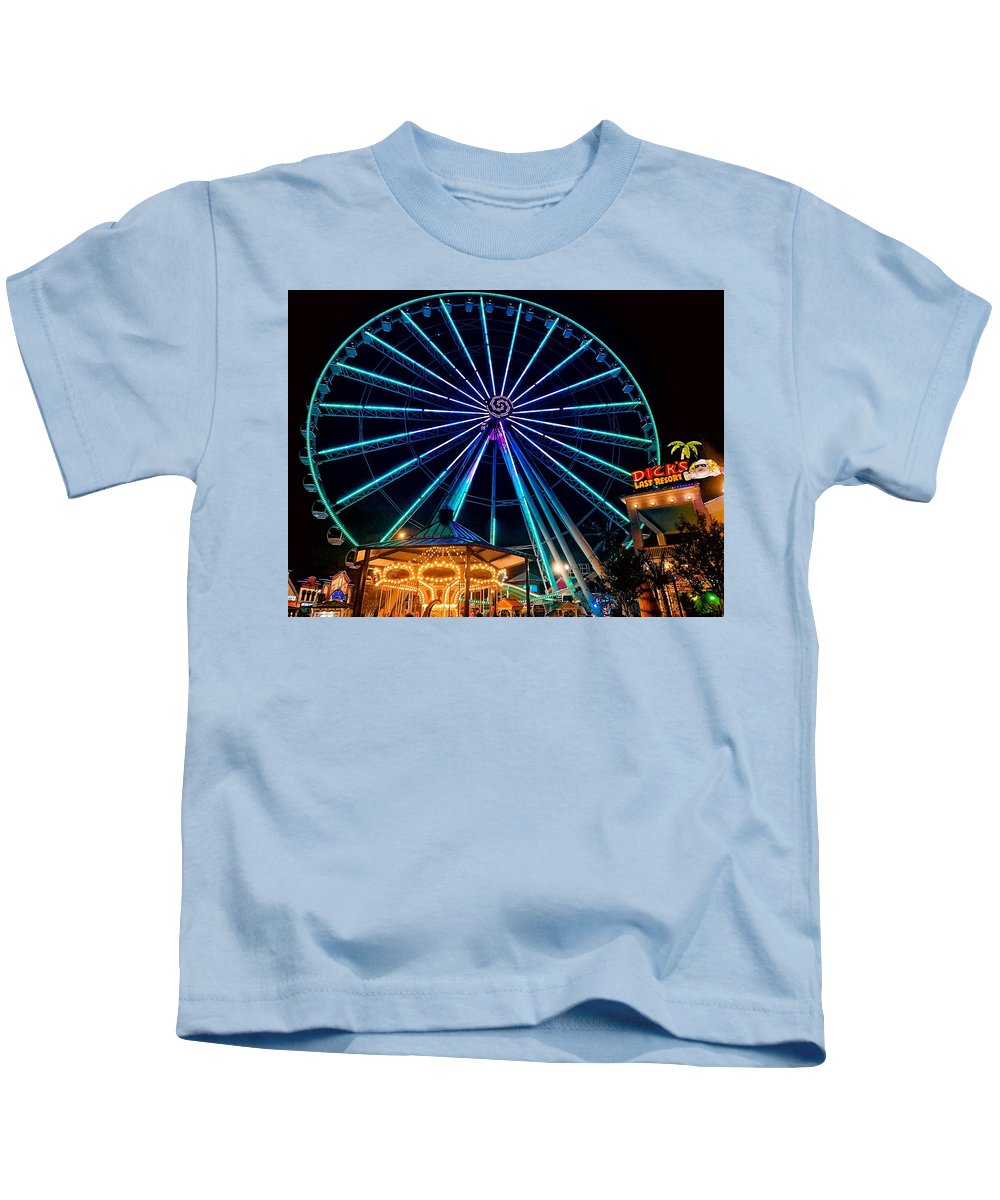 The Island Wheel Color - Kids T-Shirt