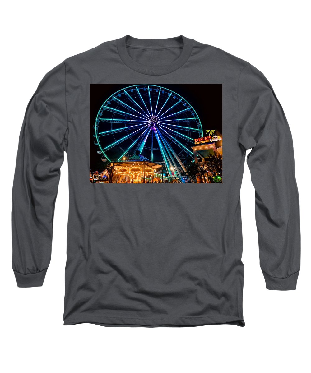 The Island Wheel Color - Long Sleeve T-Shirt