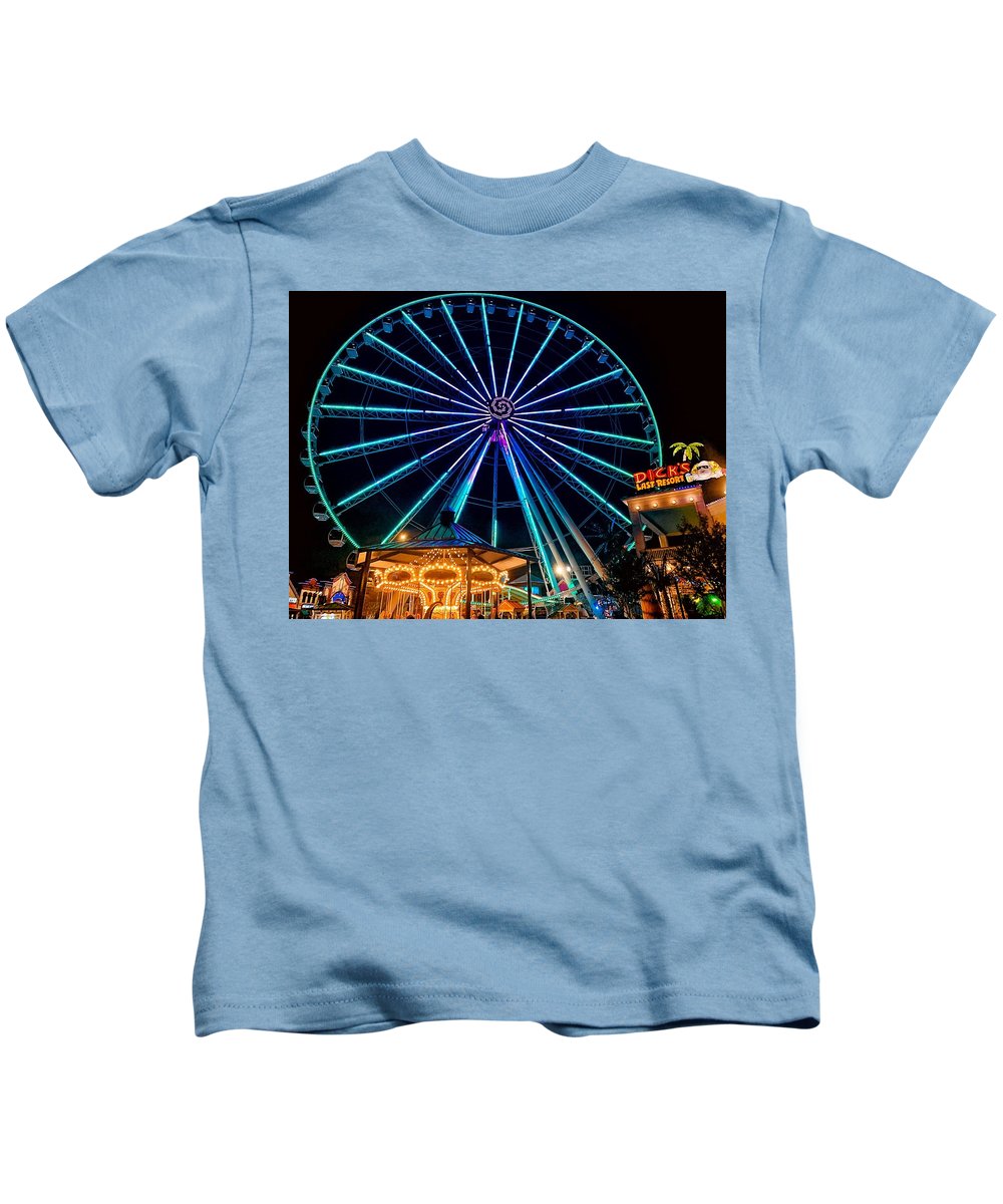 The Island Wheel Color - Kids T-Shirt