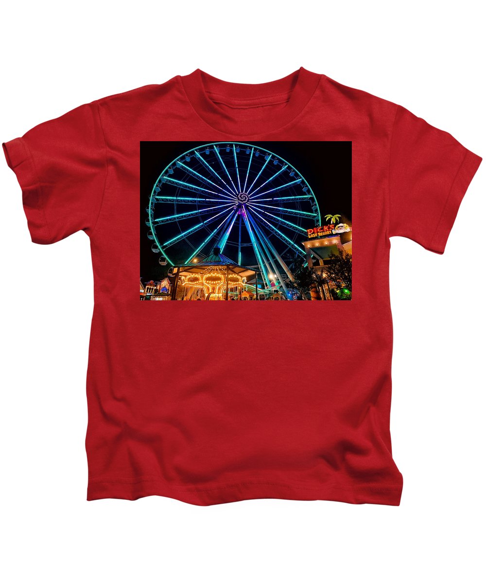 The Island Wheel Color - Kids T-Shirt