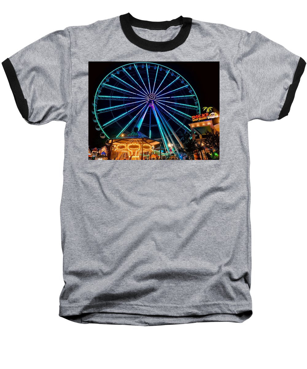 The Island Wheel Color - Baseball T-Shirt