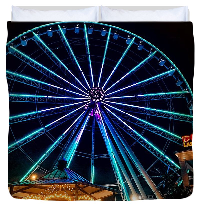 The Island Wheel Color - Duvet Cover