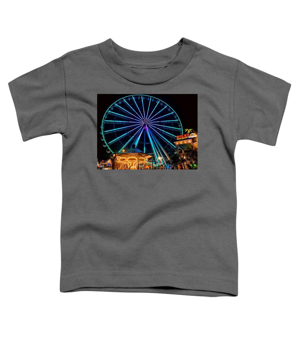 The Island Wheel Color - Toddler T-Shirt