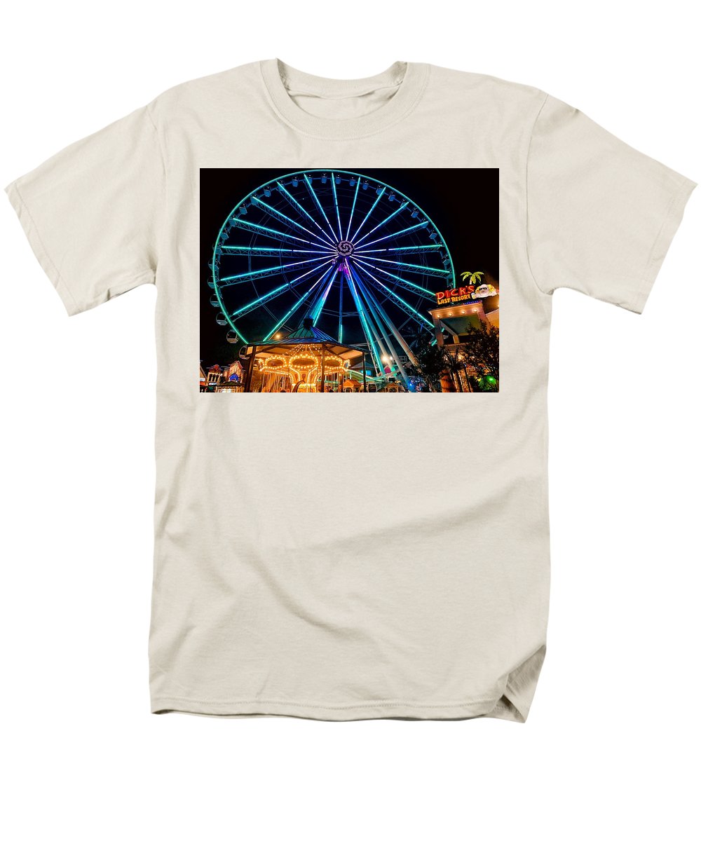 The Island Wheel Color - Men's T-Shirt  (Regular Fit)