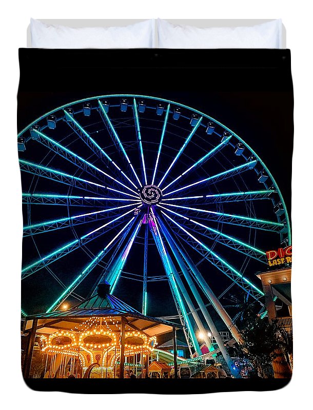 The Island Wheel Color - Duvet Cover