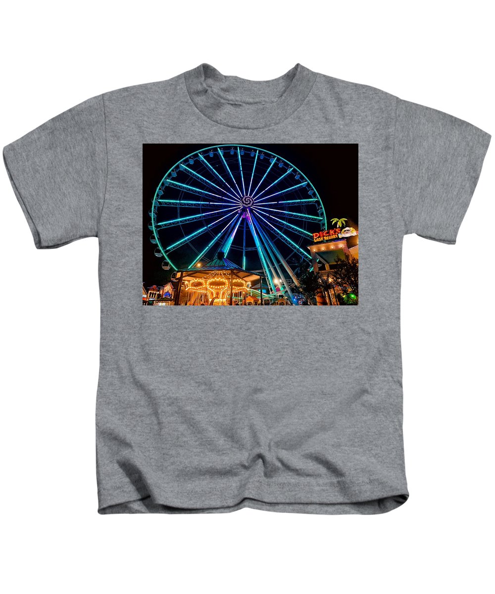 The Island Wheel Color - Kids T-Shirt