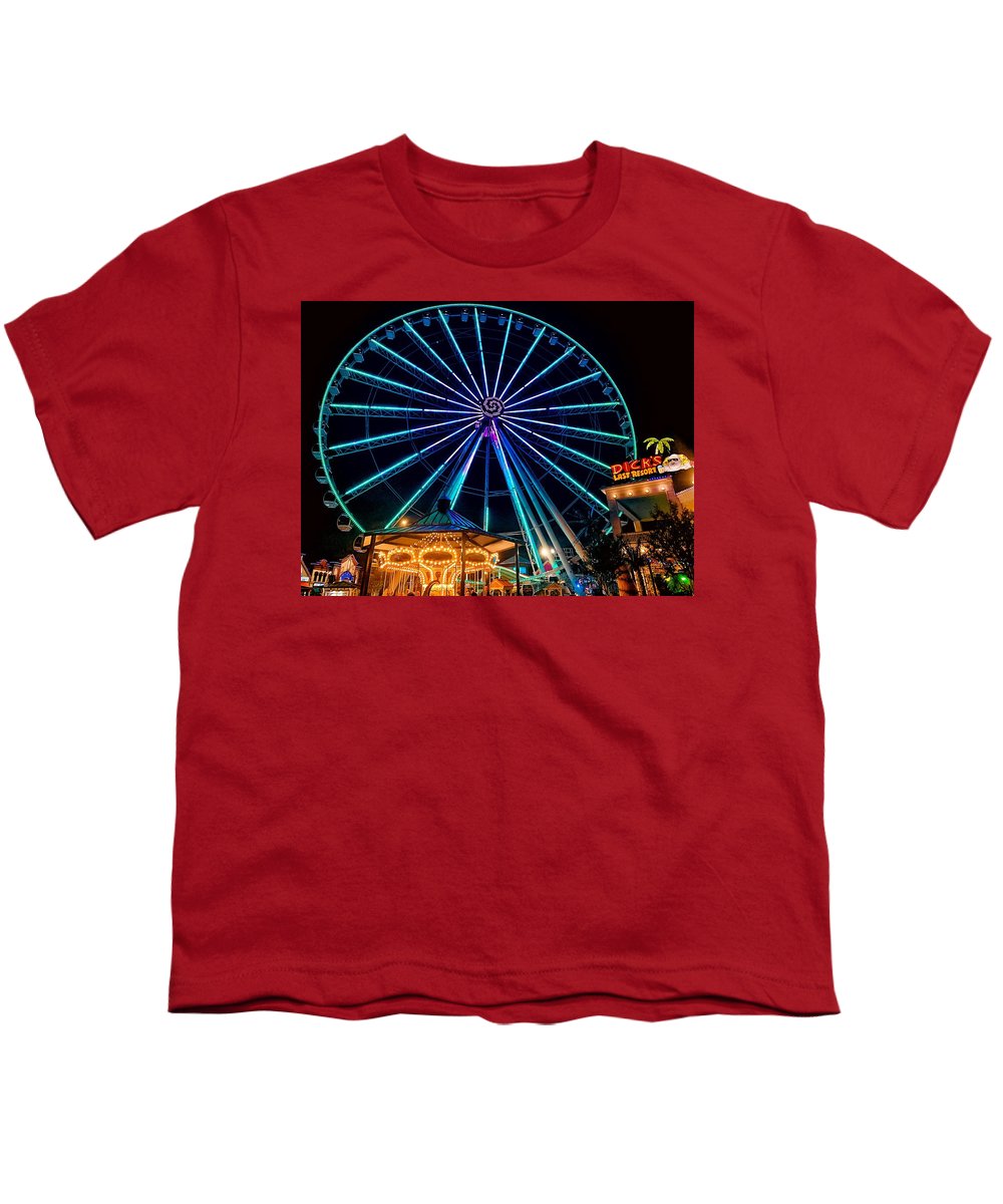 The Island Wheel Color - Youth T-Shirt