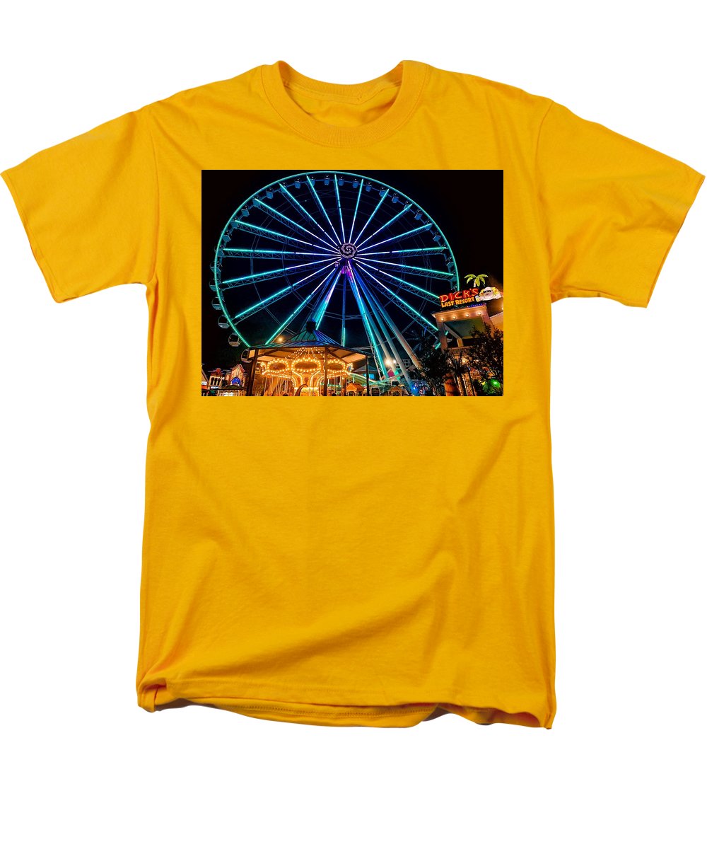 The Island Wheel Color - Men's T-Shirt  (Regular Fit)